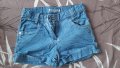 къси дънки за момиче 98/104 размер, снимка 1 - Детски панталони и дънки - 41230271