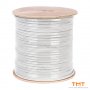 Коаксиален кабел RG6/64, CCS + Al, бял - Coaxial cable, снимка 3