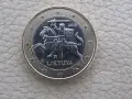 1 евро-Литва, 2015 г, перфектна, 165D, снимка 4