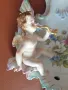 52см порцеланово пано за стена/музиканти-херувими/стара барокова италианска фигура-композиция, снимка 2