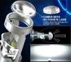 LED диодни крушки за фарове с Лупа - H7 CANBUS, 12V, 40W, 12 400LM, снимка 3