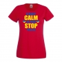 Дамска тениска KEEP CALM AND STOP WAR,подкрепям Укркайна,, снимка 5