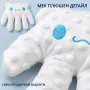Бебешка успокояваща възглавница с нежно ритмично потупване и дистанционно, снимка 2