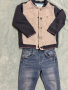 Комплект дънки с жилетка ZARA , 86-92, снимка 3