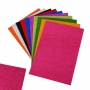 Цветни листи с брокат за декорация - EVA материал