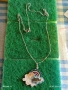 Красив стилен синджир с висулка с инкростация на ЦИРКОНИЙ 30504, снимка 1