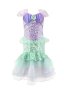 Невероятна рокля/сет от 2 части на русалката Ариел, Дисни, снимка 1 - Детски рокли и поли - 41618819