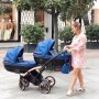 Бебешка количка Junama Fluo line Duo Slim 2в1, 3в1 НОВА, снимка 1 - Детски колички - 42082184