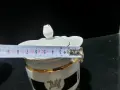 руски порцелан залатой пегас захарница и купа, снимка 10