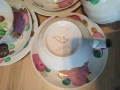 Стар Руски чаен сервиз от Дулевски Фарфор 1987г. Ръчно изработен , снимка 6