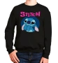 Нова детска ватирана блуза със Стич (Stitch), четири цвята, снимка 5