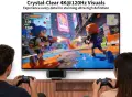 Нова ТВ докинг станция за Nintendo Switch 2 4K HDMI бързо зареждане USB 3.0 100W PD, снимка 8