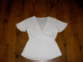 Бяла кенарена блуза, снимка 4