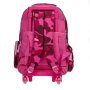 Ученическа раница с колелца, GIM, Hello Kitty, 34х15х50см, Розова, снимка 2