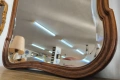 Голямо кристално огледало с дърворезба, снимка 8