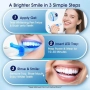 Нов Комплект за избелване на зъби у дома LED PAP 35% за чувствителни зъби, снимка 4