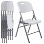 Комплект 4 броя сгъваеми кетъринг столове за градина и събития - удобни и издръжливи, снимка 7