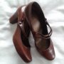 Дамски обувки Clarks,размер 40,кожа от норка, снимка 1 - Дамски обувки на ток - 40133054