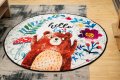 Подложка за игра за деца и бебета, мотив Мече, 144см, снимка 4