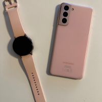 Samsung S21 и Galaxy watch 6, снимка 1 - Смарт гривни - 44841063