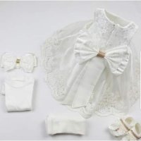 Луксозни бебешки комплекти за изписване или погача на новородено 5 Части, снимка 3 - Комплекти за бебе - 35765303