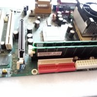 Платка 815EPDA с CPU Intel Tulatin 1100 стар ретро компютър , снимка 4 - Дънни платки - 42488625