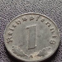 Две монети 1 райхспфенинг 1940г. Трети райх с СХВАСТИКА редки за КОЛЕКЦИЯ 3682, снимка 9 - Нумизматика и бонистика - 40637877