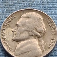 Стара монета 5 цента 1954г. САЩ рядка за КОЛЕКЦИОНЕРИ 40403, снимка 7 - Нумизматика и бонистика - 42729959