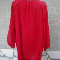 4XL Нова  блуза VRS в червено , снимка 7 - Туники - 41769214