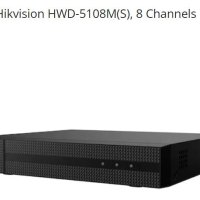 8-Канален HD-TVI Рекордер DVR HIKVISION HiWatch HWD-5108M(S), снимка 2 - Комплекти за видеонаблюдение - 41502049