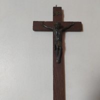 Стар кръст , Исус Христос 25х12.5см, снимка 8 - Други ценни предмети - 41394435