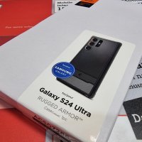 Samsung Galaxy S24 Ultra Spigen RUGGED ARMOR and CORE ARMOR case  Made in South Korea, снимка 2 - Калъфи, кейсове - 44168555