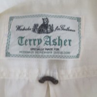 Мъжка риза с къс ръкав от лен Asher, снимка 4 - Ризи - 41577688
