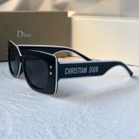 Dior 2023 дамски слънчеви очила правоъгълни 2 цвята, снимка 9 - Слънчеви и диоптрични очила - 41925514