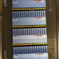 6GB Kingston HyperX (3x2GB) DDR3-2000 KHX2000C9AD3T1K2, снимка 2 - RAM памет - 42024400