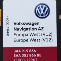 Maps Europe East & West (V12) SD card RNS315 и RNS310 [Ъпдейт карти навигация] VW,Seat,Skoda RNS510, снимка 3 - Аксесоари и консумативи - 39997684