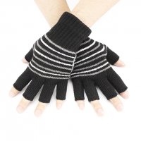 Термо ръкавици без пръсти с USB нагревател / захранване , електрически ръкавици , зимни ръкавици, снимка 3 - Ръкавици - 35869006