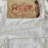 Levis Бели оригинални дънки Levi's W33 L36 ; High Landers W32, снимка 8 - Дънки - 40938236