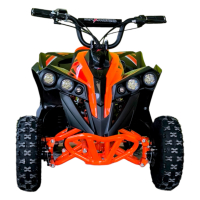1200W Електрическо Детско ATV SPORT TOURIST - Оранжево, снимка 3 - Мотоциклети и мототехника - 44640703
