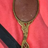 Старинно бронзово огледало, снимка 3 - Антикварни и старинни предмети - 40933226
