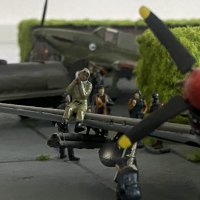 Диорама 1:72 - Летище RAF  МАКЕТ, снимка 14 - Колекции - 34114685