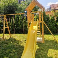 Детска дървена площадка, Детски кът на открито, Съоръжение за игра, снимка 6 - Други - 40508299