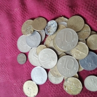 Български и чужди стотинки монети всички заедно се продават , снимка 2 - Нумизматика и бонистика - 36053553
