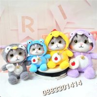 Плюшени облечени котета в различни цветове , снимка 9 - Плюшени играчки - 42547858