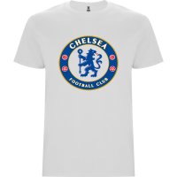 Нова мъжка тениска на футболния отбор Челси (CHELSEA) в бял цвят, снимка 1 - Тениски - 44291678