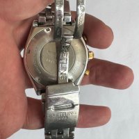 Breitling Chronomat B13047 Швейцарски Хронограф Оригинал, снимка 6 - Мъжки - 44415336