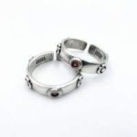 Сребърен пръстен с рубин от аниме Подвижният замък на Хоул, снимка 2 - Пръстени - 41906915