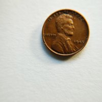  Lincoln Wheat Penny монета- част от историята на USA   , снимка 2 - Нумизматика и бонистика - 42633437