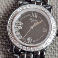 Дамски луксозен часовник Chopard  Happy Sport&Diamonds HIGH-TECH CERAMICS SCRATCH PROOF , снимка 1 - Дамски - 32440776