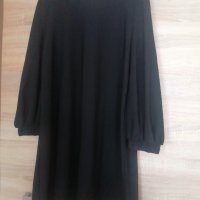 Mango черна изчистена рокля , снимка 6 - Рокли - 40587842